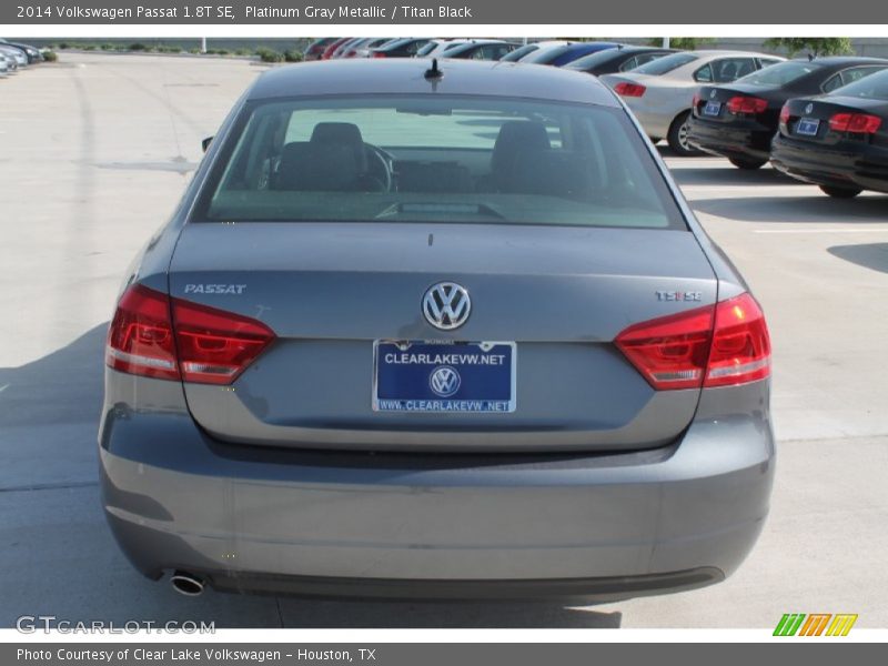 Platinum Gray Metallic / Titan Black 2014 Volkswagen Passat 1.8T SE