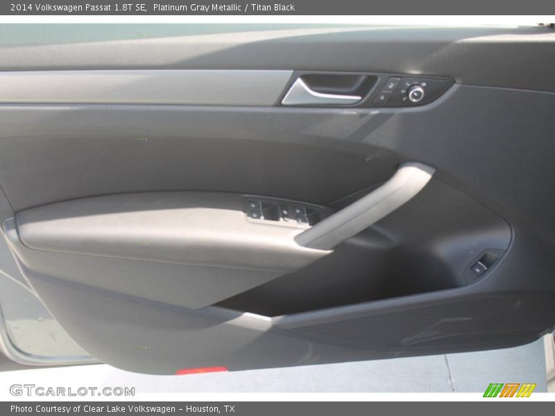 Platinum Gray Metallic / Titan Black 2014 Volkswagen Passat 1.8T SE