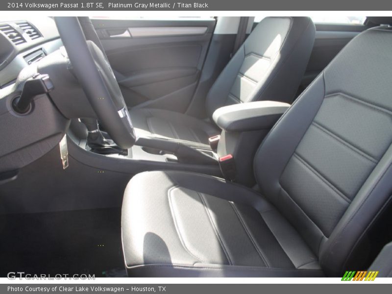Platinum Gray Metallic / Titan Black 2014 Volkswagen Passat 1.8T SE
