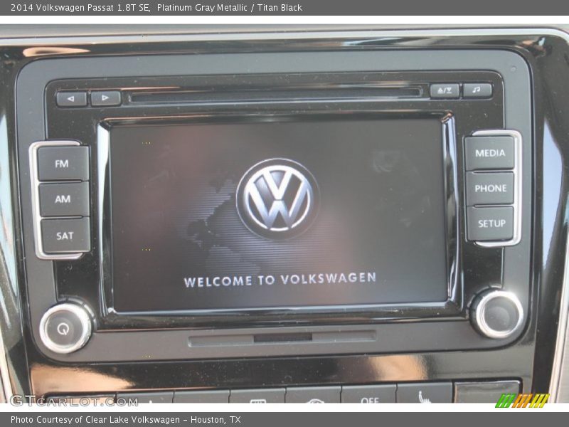 Platinum Gray Metallic / Titan Black 2014 Volkswagen Passat 1.8T SE