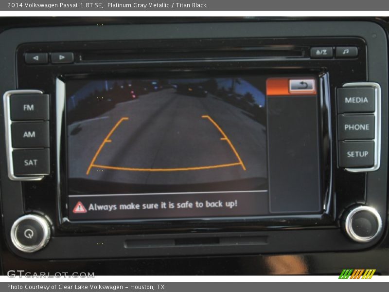 Platinum Gray Metallic / Titan Black 2014 Volkswagen Passat 1.8T SE