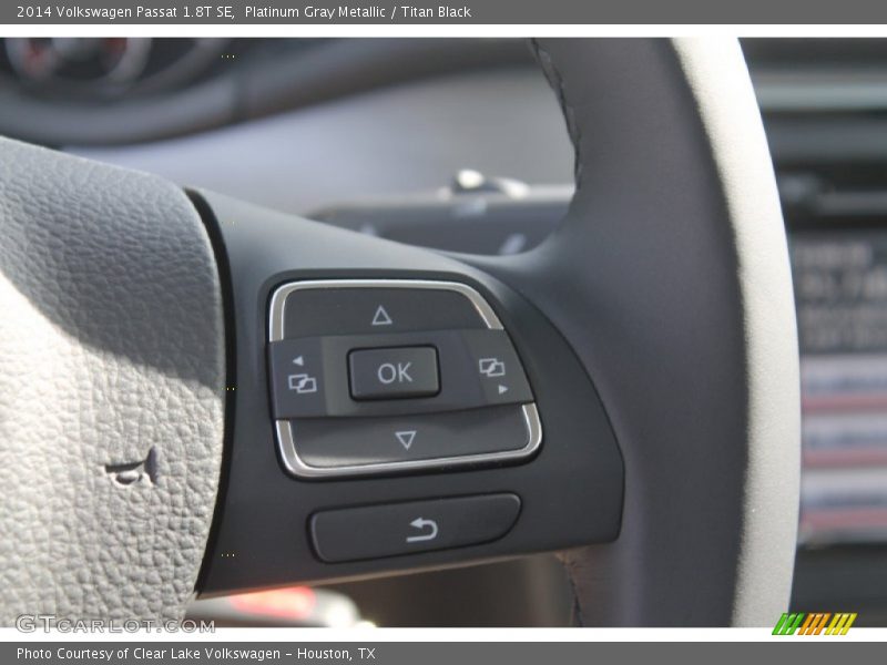 Platinum Gray Metallic / Titan Black 2014 Volkswagen Passat 1.8T SE