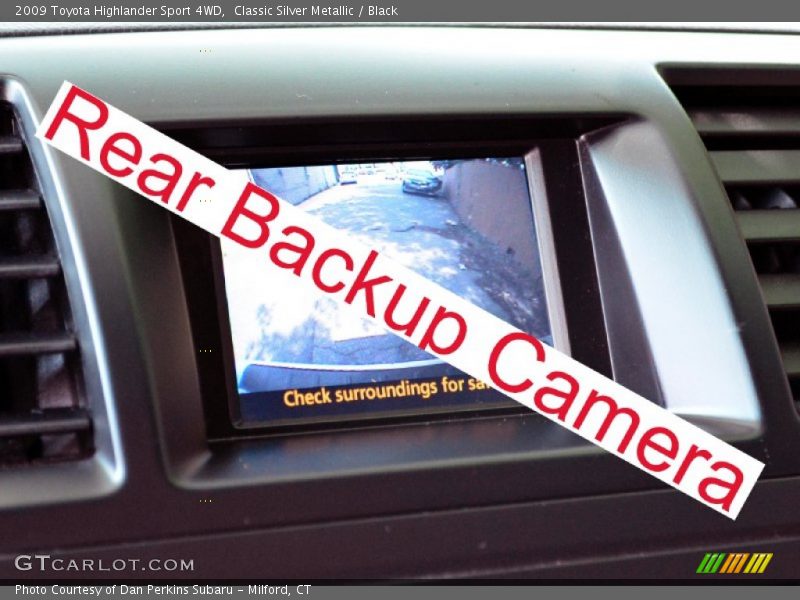 Classic Silver Metallic / Black 2009 Toyota Highlander Sport 4WD