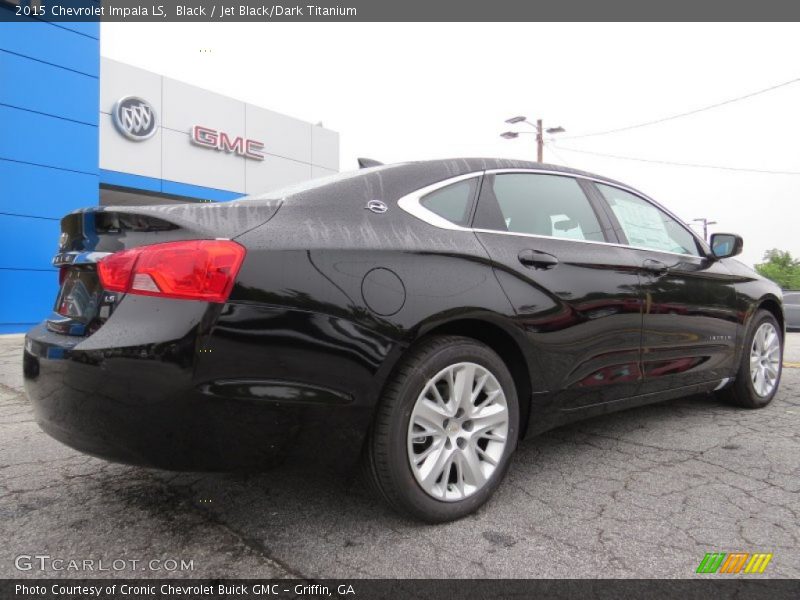 Black / Jet Black/Dark Titanium 2015 Chevrolet Impala LS