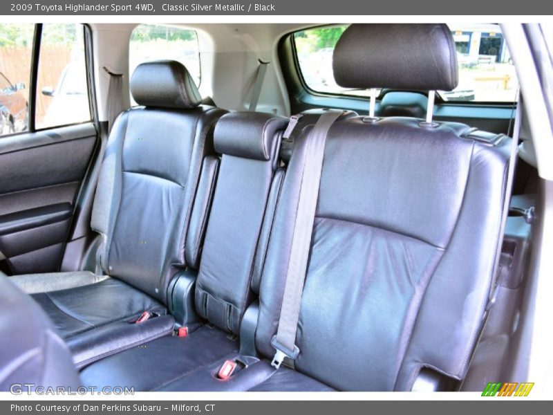 Classic Silver Metallic / Black 2009 Toyota Highlander Sport 4WD
