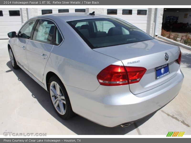 Reflex Silver Metallic / Titan Black 2014 Volkswagen Passat 1.8T SE