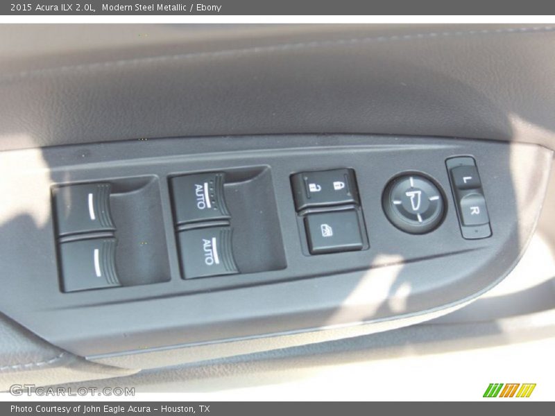 Modern Steel Metallic / Ebony 2015 Acura ILX 2.0L