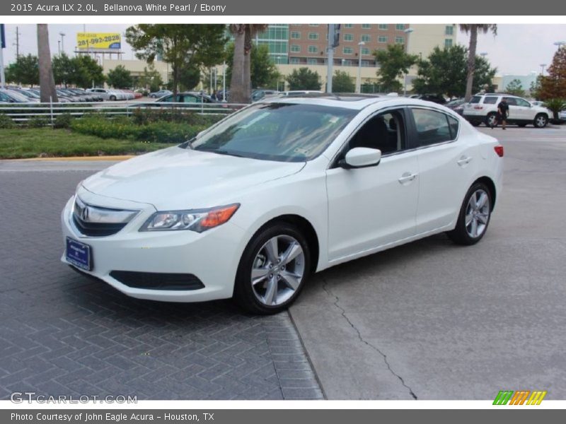 Bellanova White Pearl / Ebony 2015 Acura ILX 2.0L