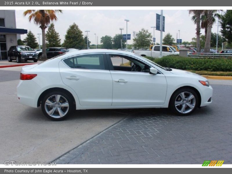 Bellanova White Pearl / Ebony 2015 Acura ILX 2.0L