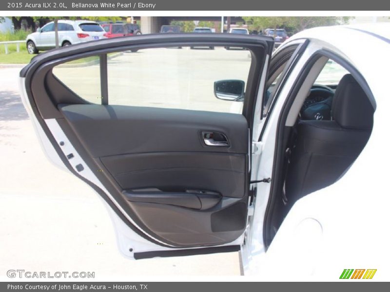 Bellanova White Pearl / Ebony 2015 Acura ILX 2.0L
