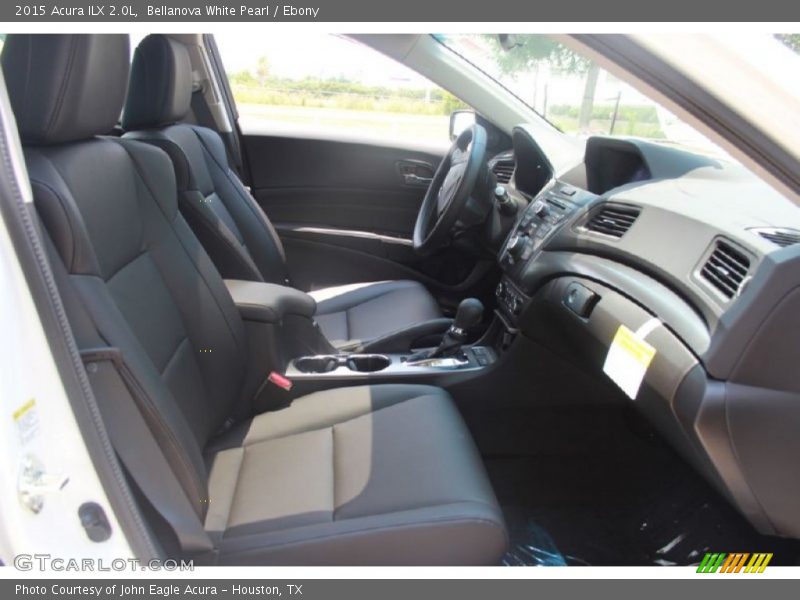 Bellanova White Pearl / Ebony 2015 Acura ILX 2.0L