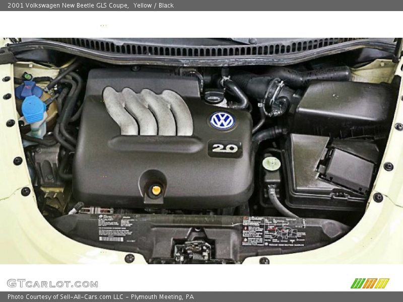  2001 New Beetle GLS Coupe Engine - 2.0 Liter SOHC 8-Valve 4 Cylinder