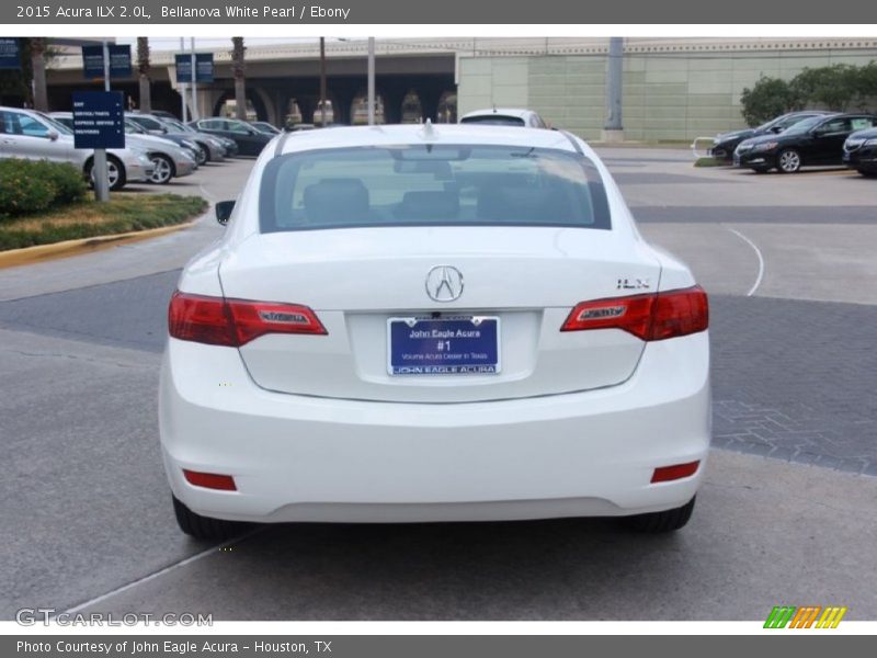 Bellanova White Pearl / Ebony 2015 Acura ILX 2.0L