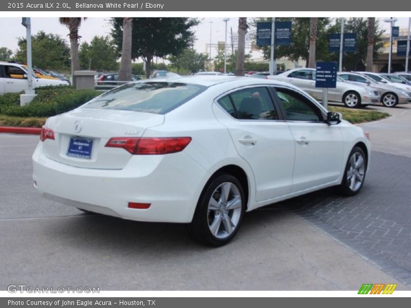 Bellanova White Pearl / Ebony 2015 Acura ILX 2.0L
