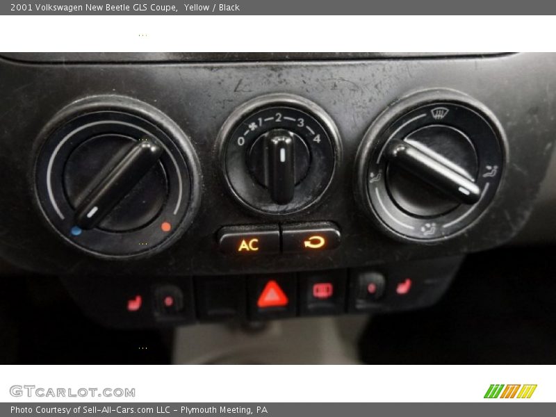 Controls of 2001 New Beetle GLS Coupe