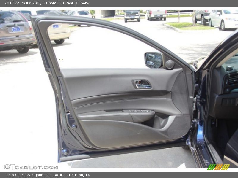 Fathom Blue Pearl / Ebony 2015 Acura ILX 2.0L