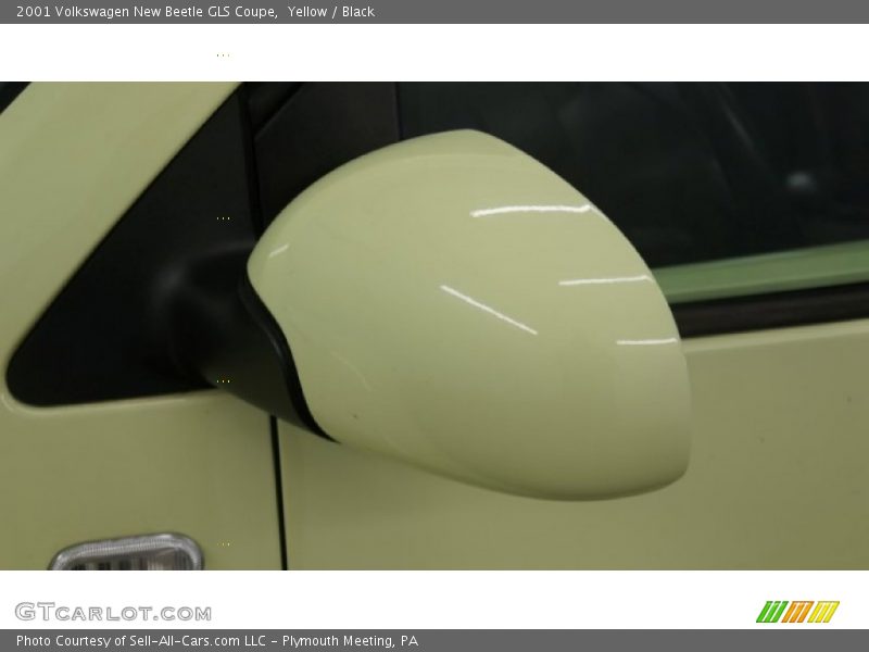 Yellow / Black 2001 Volkswagen New Beetle GLS Coupe