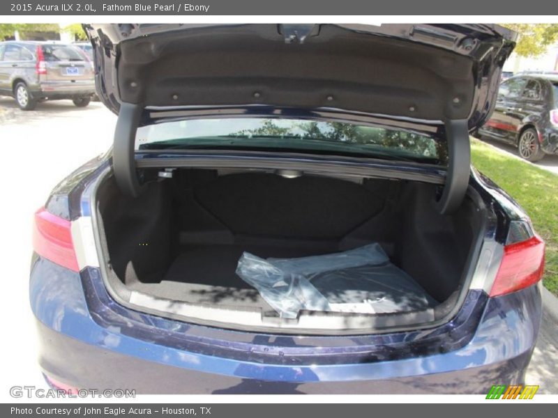 Fathom Blue Pearl / Ebony 2015 Acura ILX 2.0L