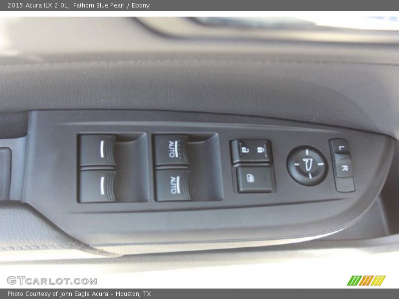 Fathom Blue Pearl / Ebony 2015 Acura ILX 2.0L
