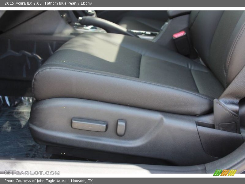 Fathom Blue Pearl / Ebony 2015 Acura ILX 2.0L