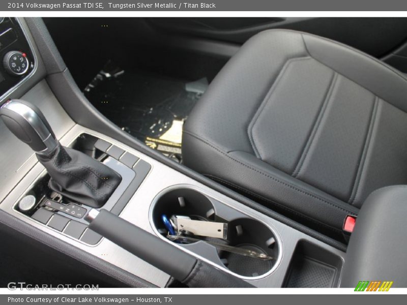 Tungsten Silver Metallic / Titan Black 2014 Volkswagen Passat TDI SE
