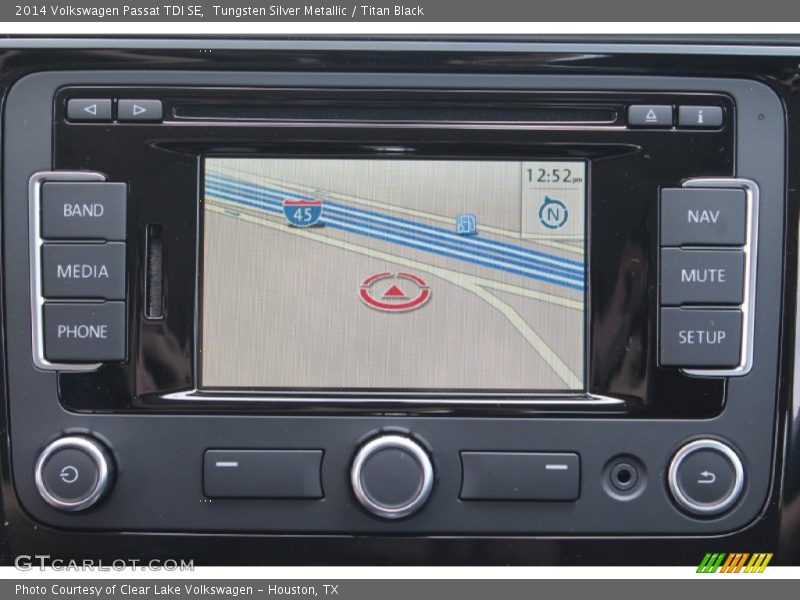 Tungsten Silver Metallic / Titan Black 2014 Volkswagen Passat TDI SE