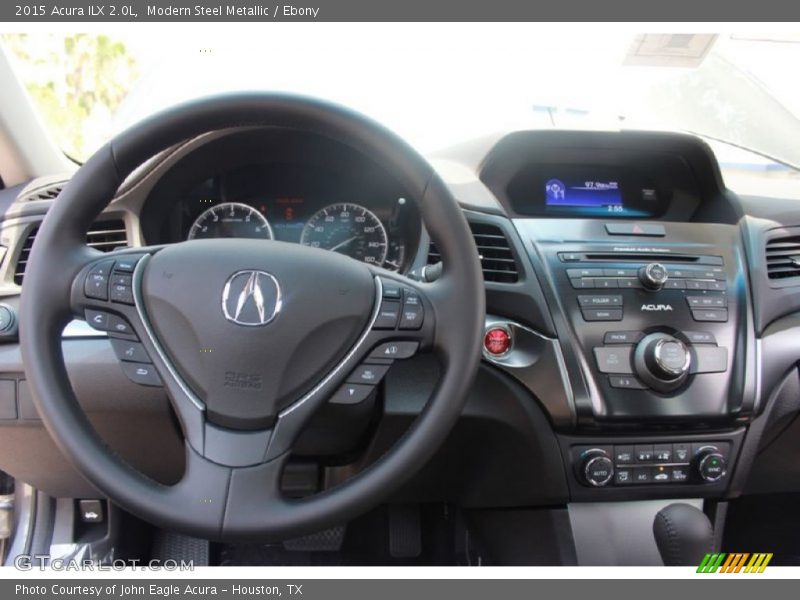 Modern Steel Metallic / Ebony 2015 Acura ILX 2.0L