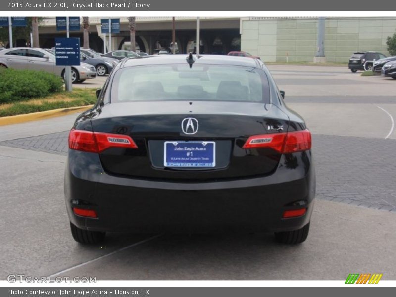 Crystal Black Pearl / Ebony 2015 Acura ILX 2.0L