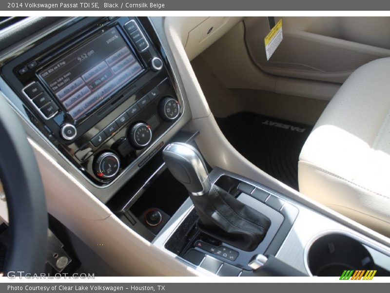 Black / Cornsilk Beige 2014 Volkswagen Passat TDI SE