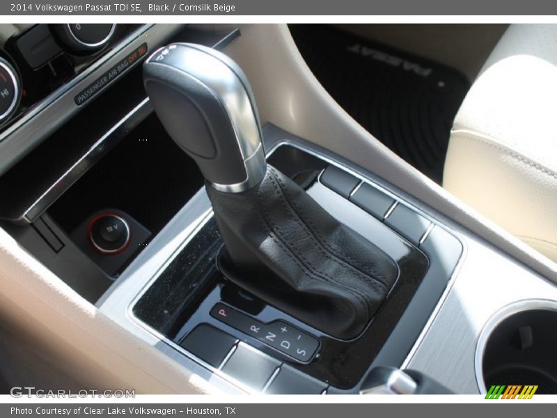 Black / Cornsilk Beige 2014 Volkswagen Passat TDI SE