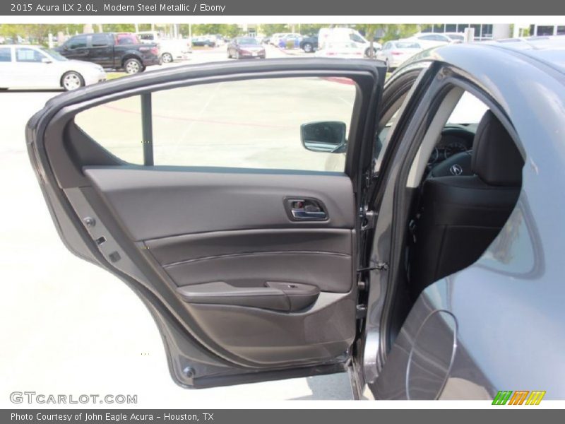 Modern Steel Metallic / Ebony 2015 Acura ILX 2.0L