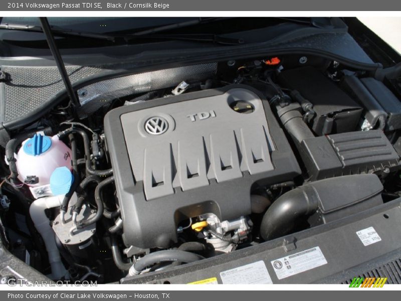 Black / Cornsilk Beige 2014 Volkswagen Passat TDI SE