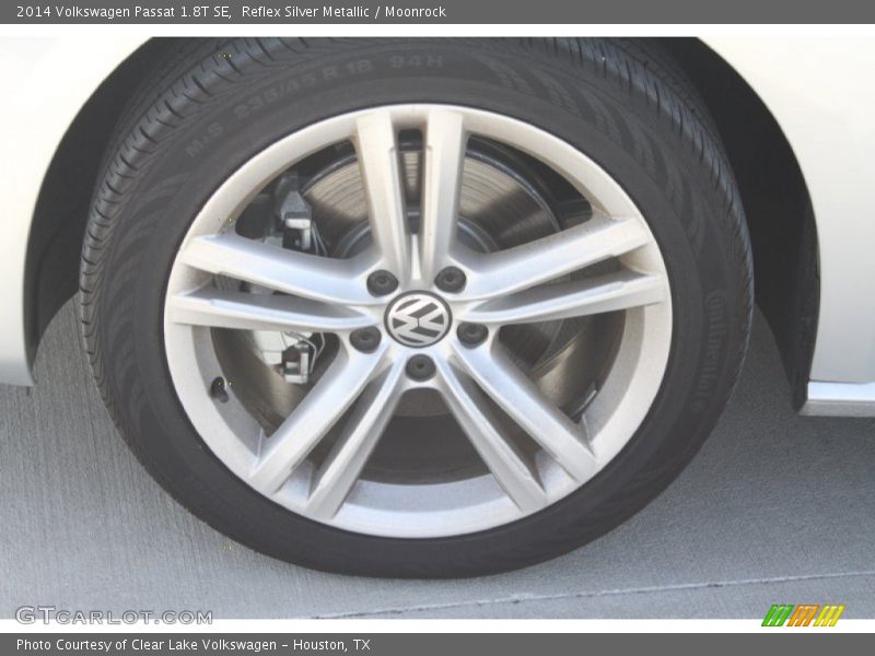 Reflex Silver Metallic / Moonrock 2014 Volkswagen Passat 1.8T SE