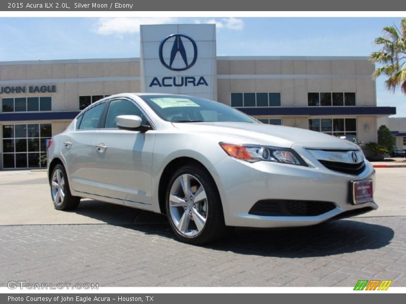 Silver Moon / Ebony 2015 Acura ILX 2.0L