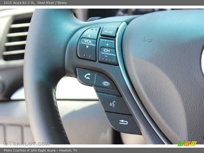 Silver Moon / Ebony 2015 Acura ILX 2.0L