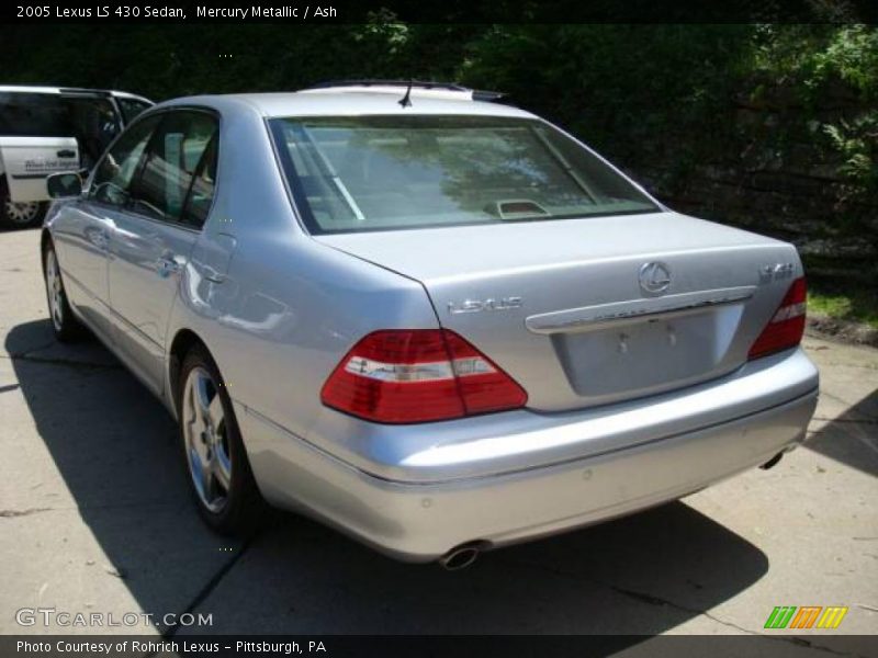 Mercury Metallic / Ash 2005 Lexus LS 430 Sedan