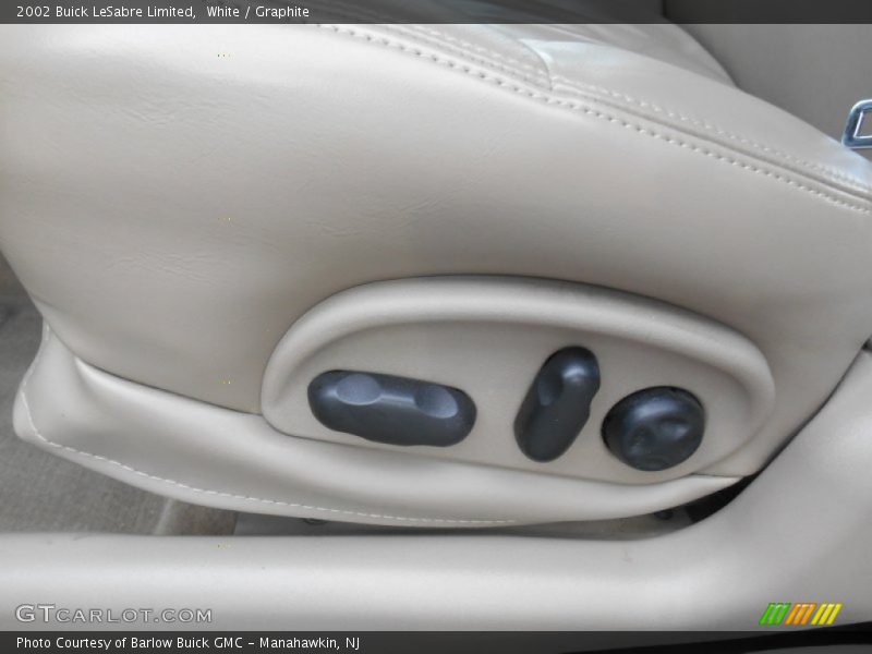 White / Graphite 2002 Buick LeSabre Limited