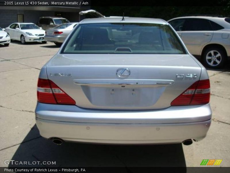 Mercury Metallic / Ash 2005 Lexus LS 430 Sedan