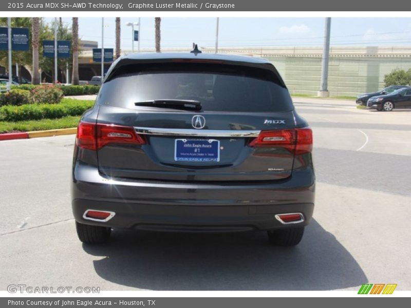 Graphite Luster Metallic / Graystone 2015 Acura MDX SH-AWD Technology