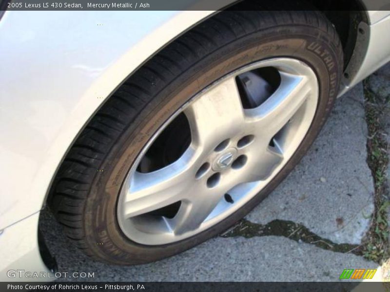Mercury Metallic / Ash 2005 Lexus LS 430 Sedan