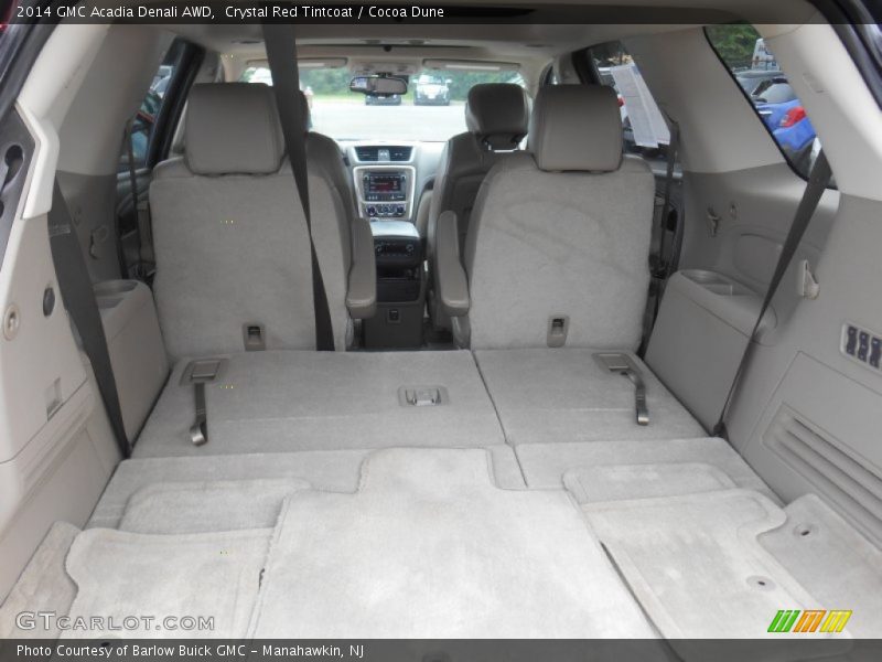 Crystal Red Tintcoat / Cocoa Dune 2014 GMC Acadia Denali AWD
