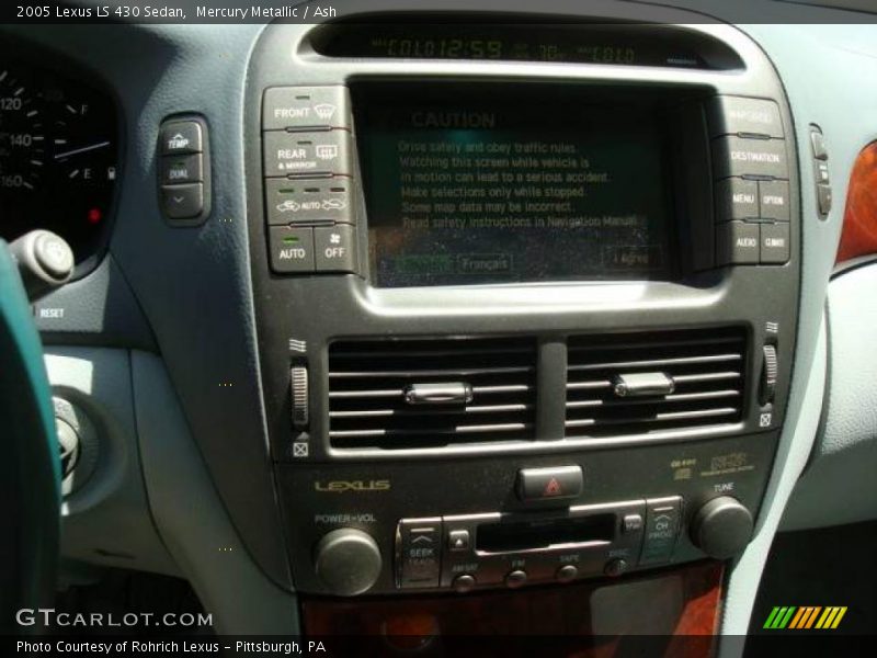 Mercury Metallic / Ash 2005 Lexus LS 430 Sedan