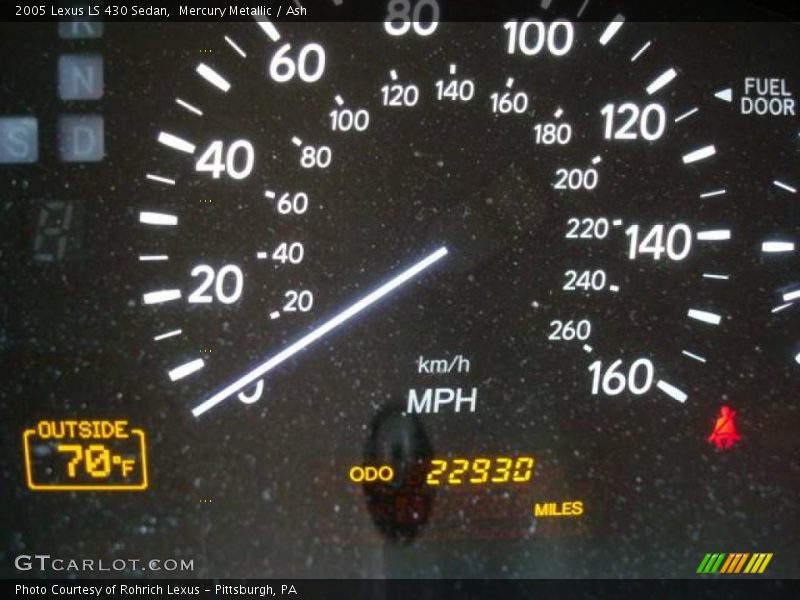Mercury Metallic / Ash 2005 Lexus LS 430 Sedan