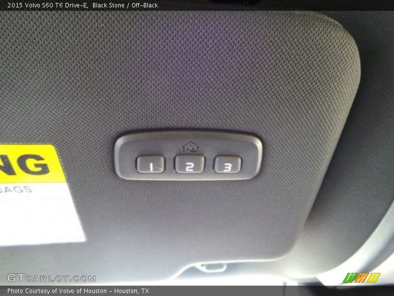 Black Stone / Off-Black 2015 Volvo S60 T6 Drive-E