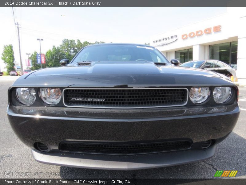 Black / Dark Slate Gray 2014 Dodge Challenger SXT