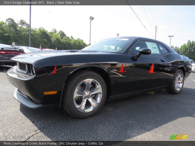 Black / Dark Slate Gray 2014 Dodge Challenger SXT