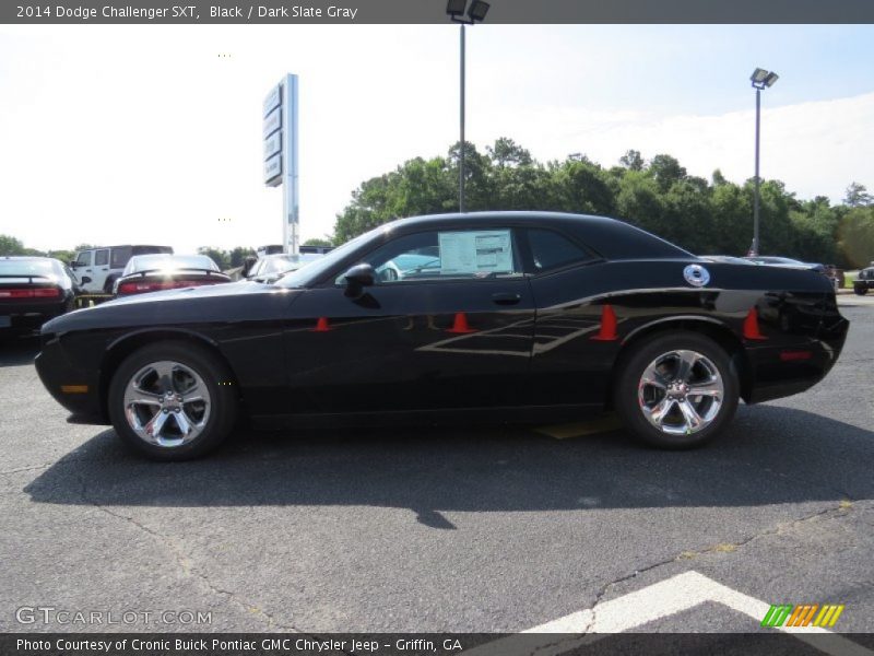 Black / Dark Slate Gray 2014 Dodge Challenger SXT