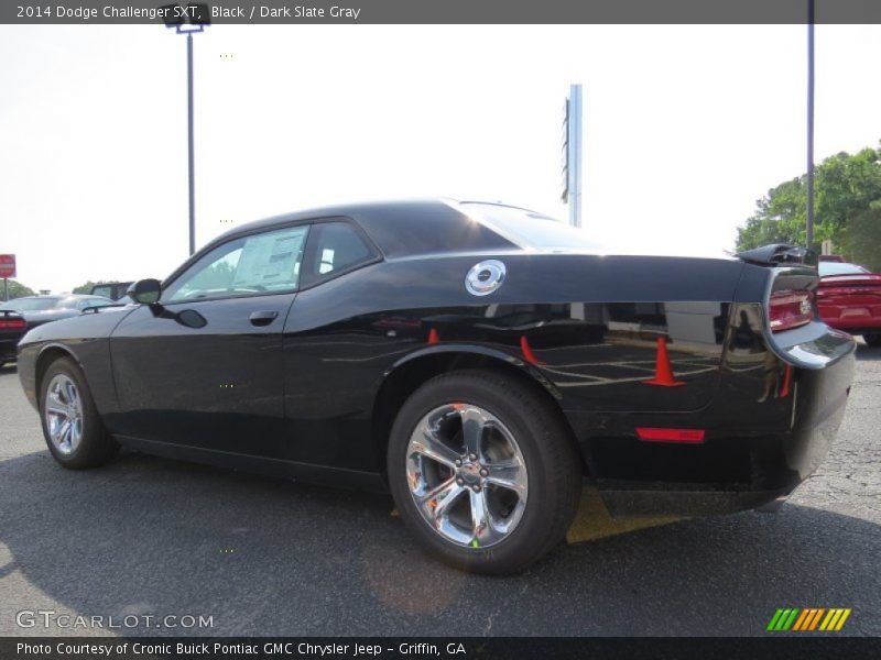 Black / Dark Slate Gray 2014 Dodge Challenger SXT