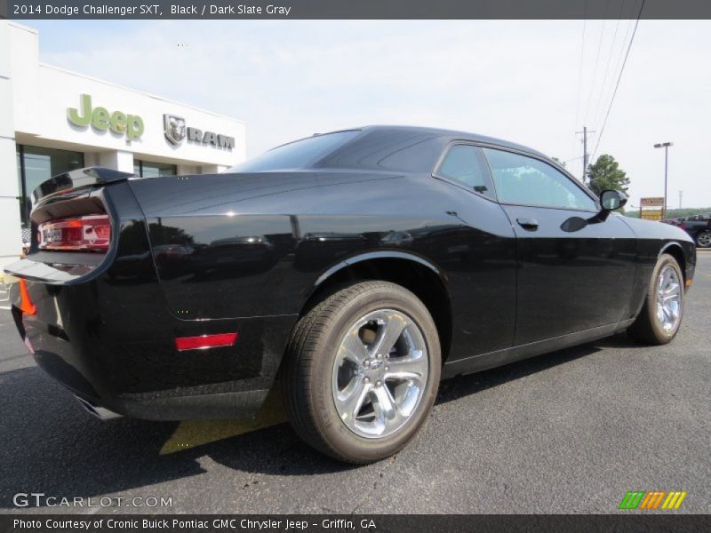 Black / Dark Slate Gray 2014 Dodge Challenger SXT