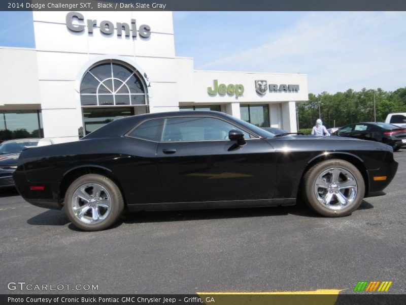Black / Dark Slate Gray 2014 Dodge Challenger SXT